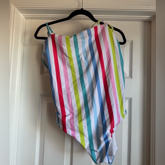 Chic Soul Striped One Piece Swimsuit 3X - Picture 6 of 7